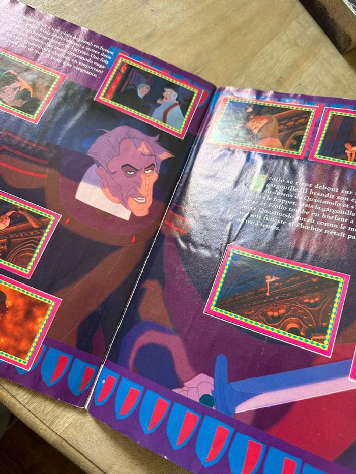 Panini - Album complet stickers autocollants Walt Disney Le Bossu de Notre Dame - photo numéro 11