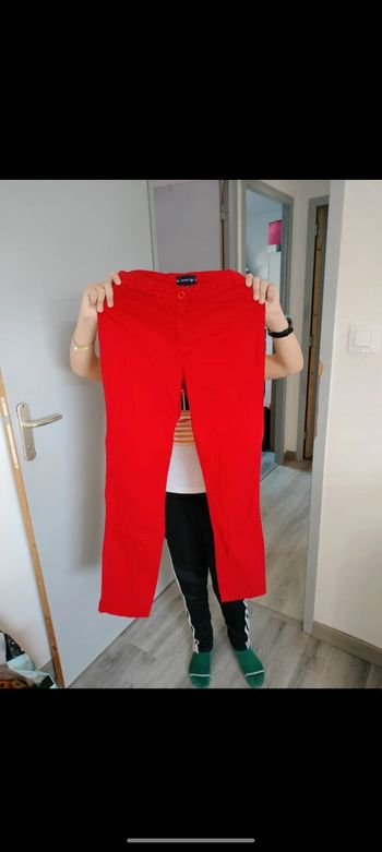 Pantalon rouge Armor Lux