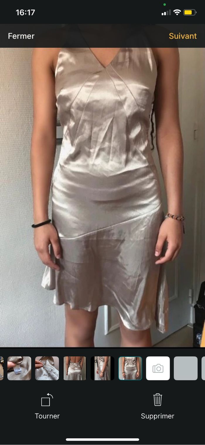 Robe satiné - photo numéro 7