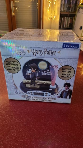 Harry potter réveil projecteur avec sons lexibook