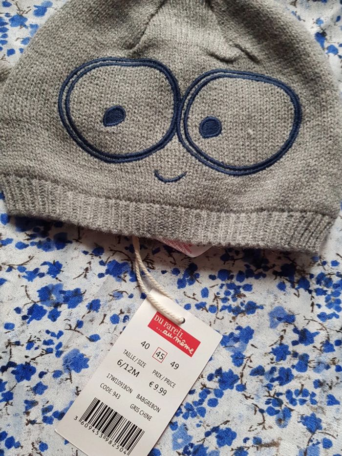 Bonnet neuf 6-12 mois