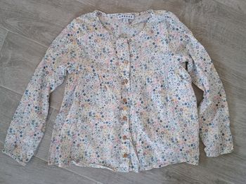 Blouse fleurie