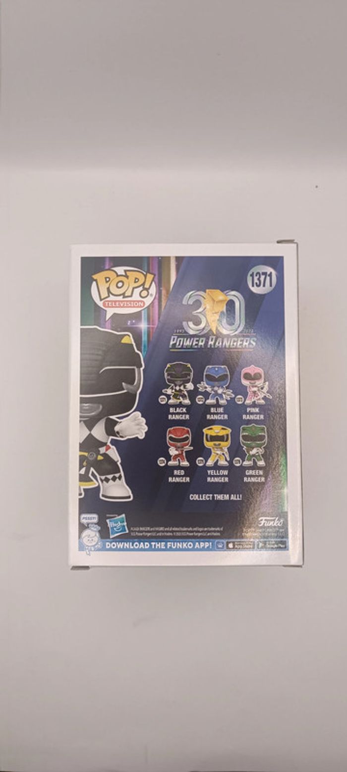 Funko pop : Power ranger 1371 - Black Ranger - photo numéro 3