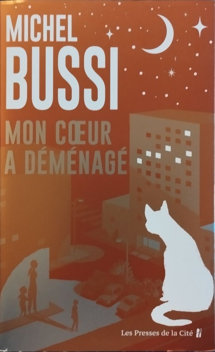 Mon cœur a déménagé.   Michel Bussi. Idéal pour un cadeau de Noël.