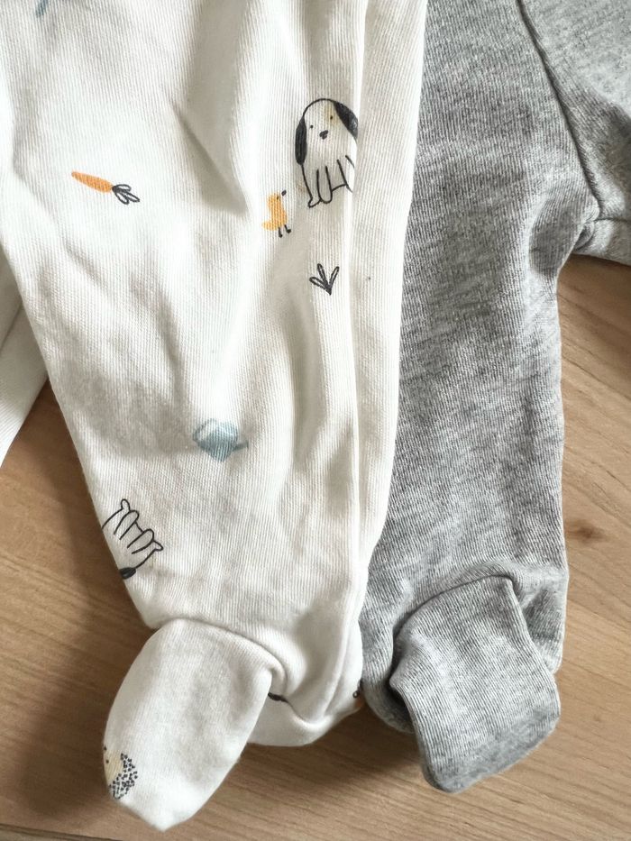 2 Leggings Kiabi 0 mois - photo numéro 3