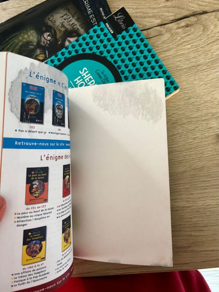 Lot de livres Énigmes pour enfants - photo numéro 6