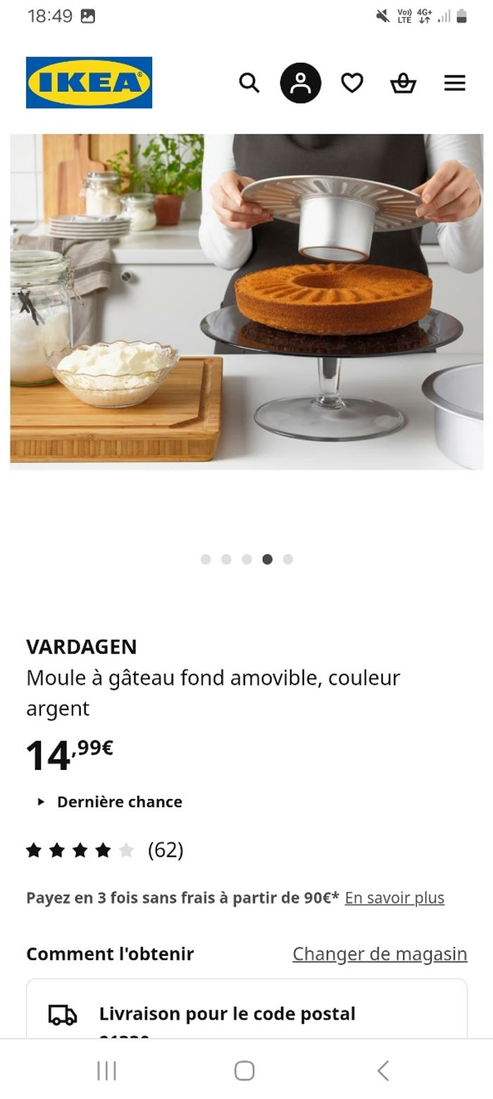 Moule à gâteau ikea - photo numéro 5