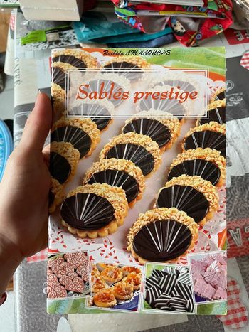 Livre de recettes sablés prestige