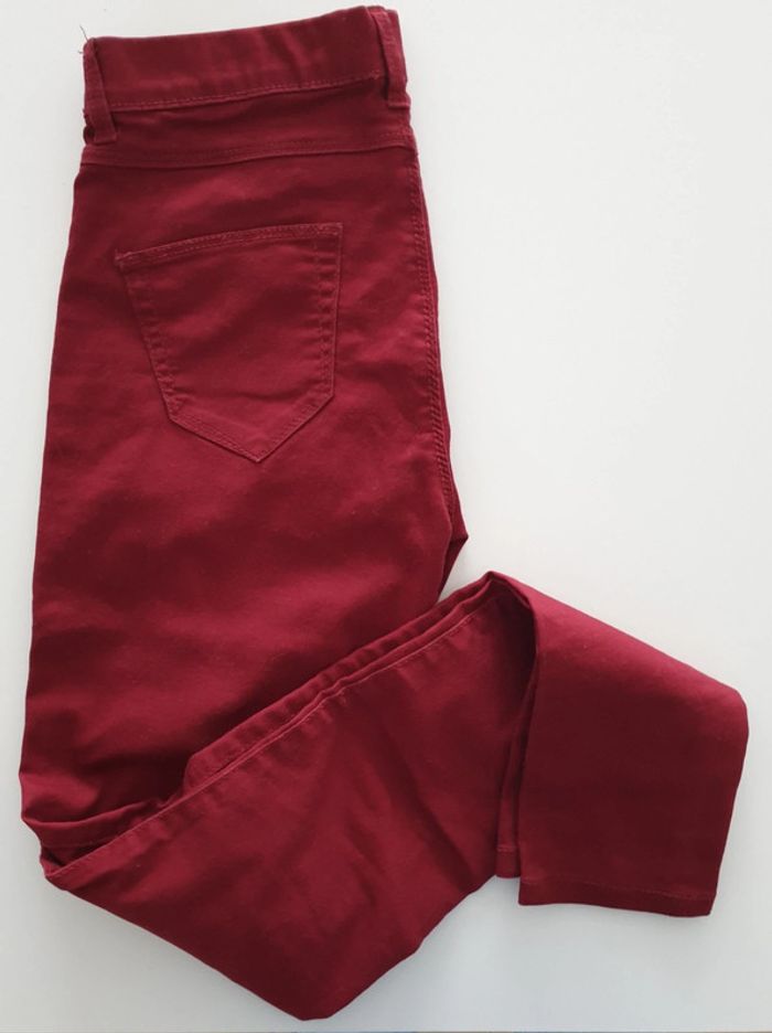 Jegging rouge camaieu - photo numéro 3