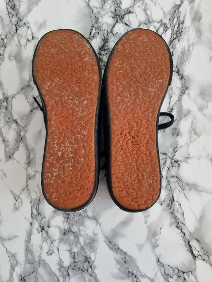 Basket Superga a plate-forme noir - photo numéro 17