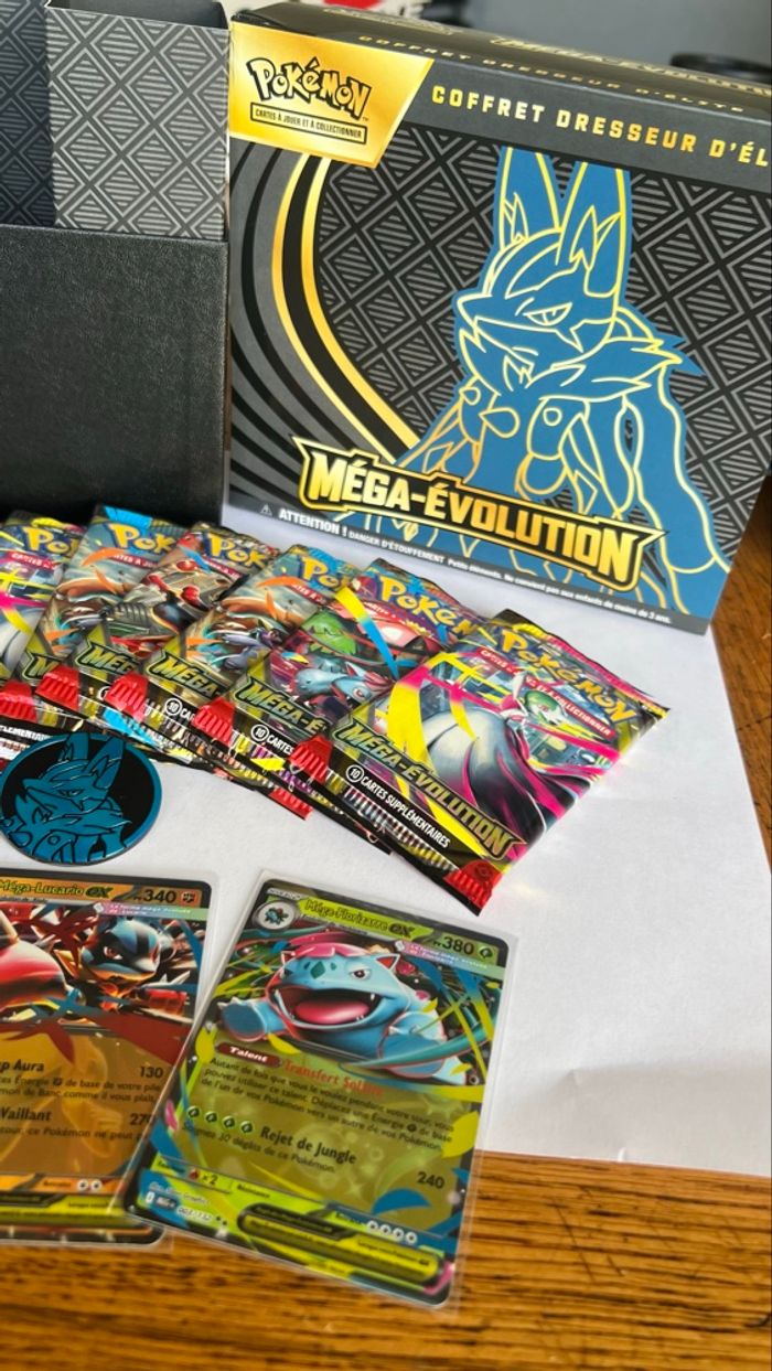 ETB Me1 ouverte avec booster ouverts . - photo numéro 6