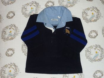 Polo chemise IKKS - 3 mois