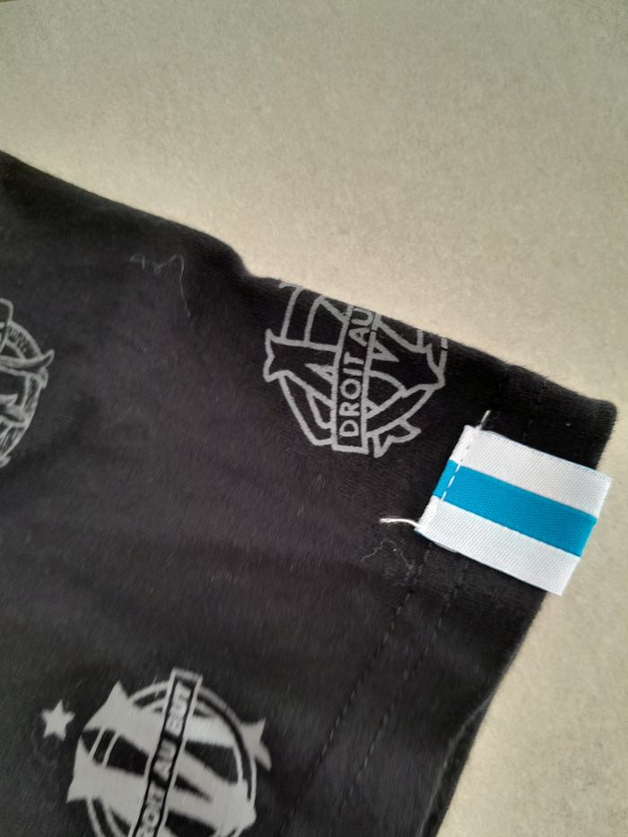 Tee shirt manches courtes garçon 14 15 ans olympique de marseille - photo numéro 5