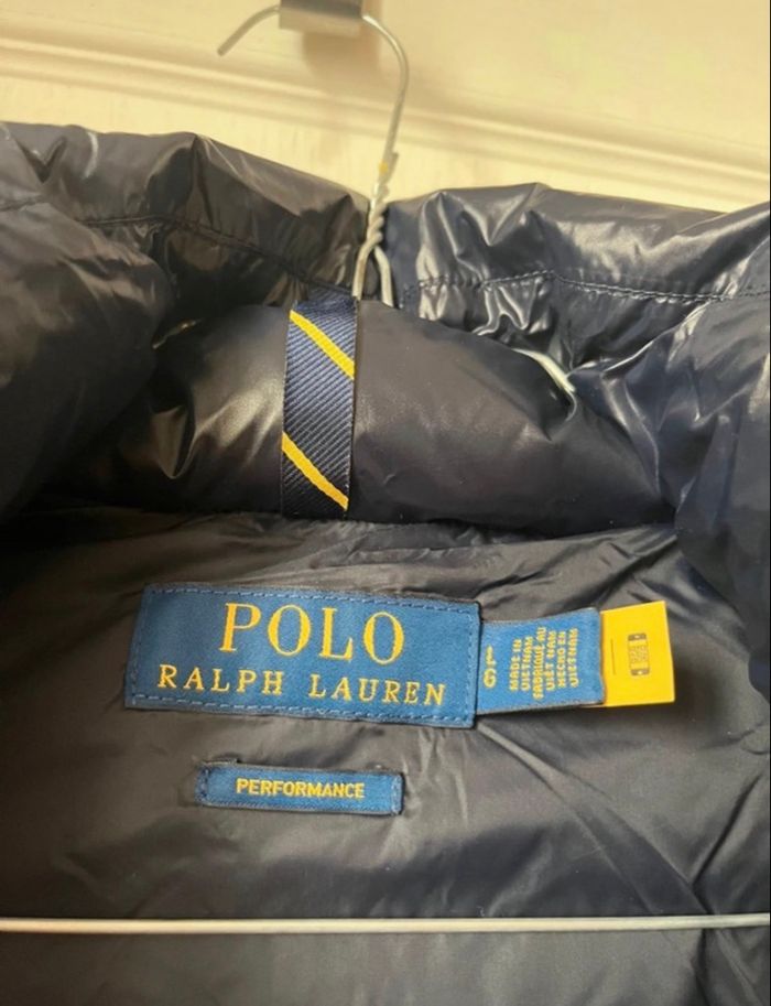 Doudoune Ralph Lauren bleu marine - photo numéro 8
