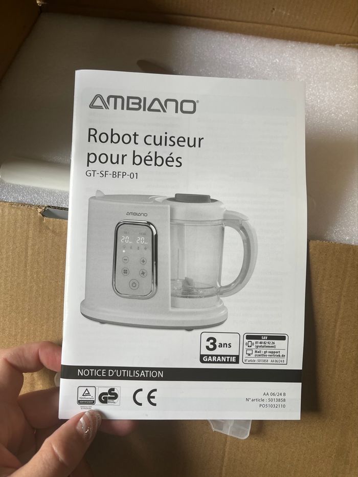 Robot cuiseur bébé