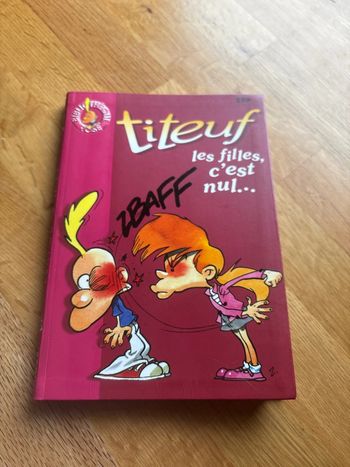 Livre enfant Titeuf les filles c’est nul