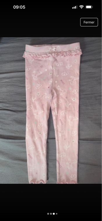 Ensemble legging tee shirt manches longues 36 mois 