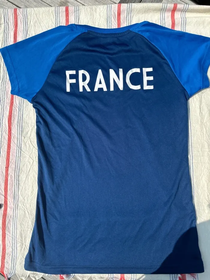 Maillot équipe de France féminine - taille enfant L - photo numéro 3