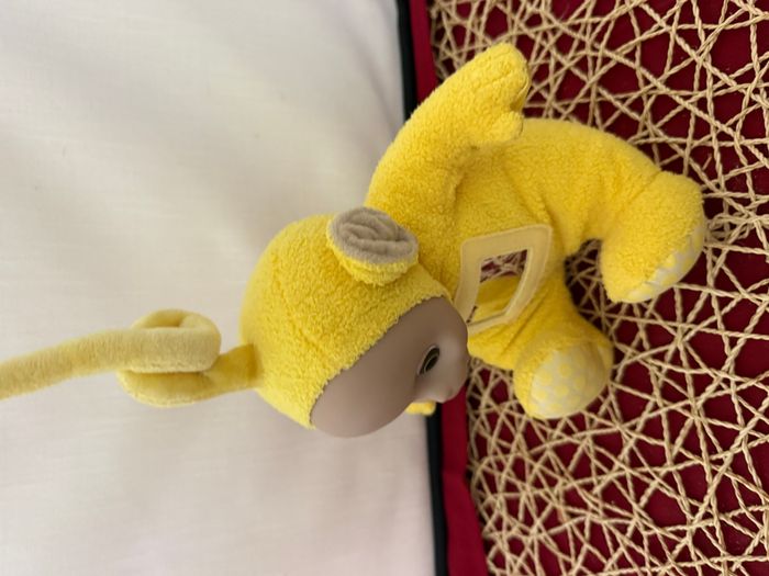 lala-laa lala teletubbies doudou peluche hochet tomy - photo numéro 6
