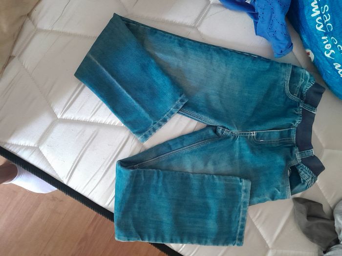Jean taille élastique 10 ans