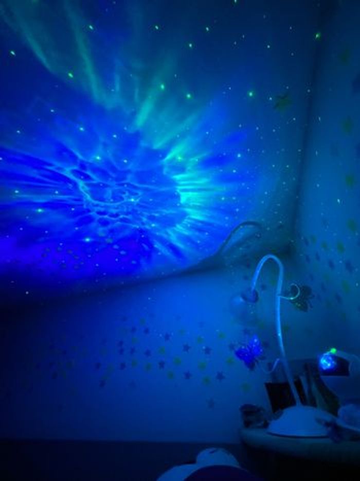 Lampe led astronaute veilleuse nébuleuse noire - photo numéro 3