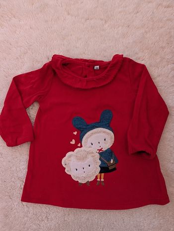 Robe rouge 18 mois
