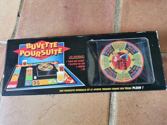 Jeu Buvette poursuite