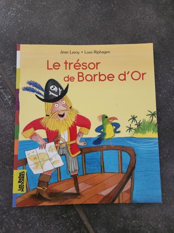 Livre enfant : Le trésor de Barbe d'or