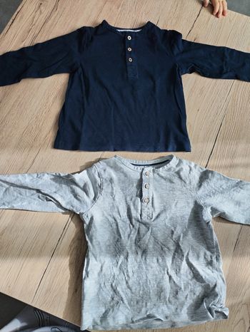 Lot t-shirt manches longues