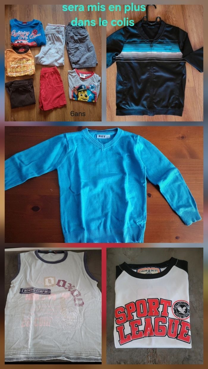 Lot divers vêtements 6ans - photo numéro 2