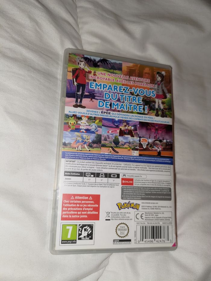 Jeu Pokémon épée Switch - photo numéro 2