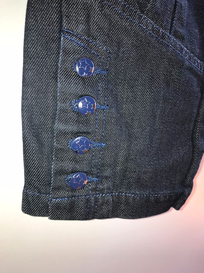 Pantacourt Sergent Major en jean. 10 ans - photo numéro 3