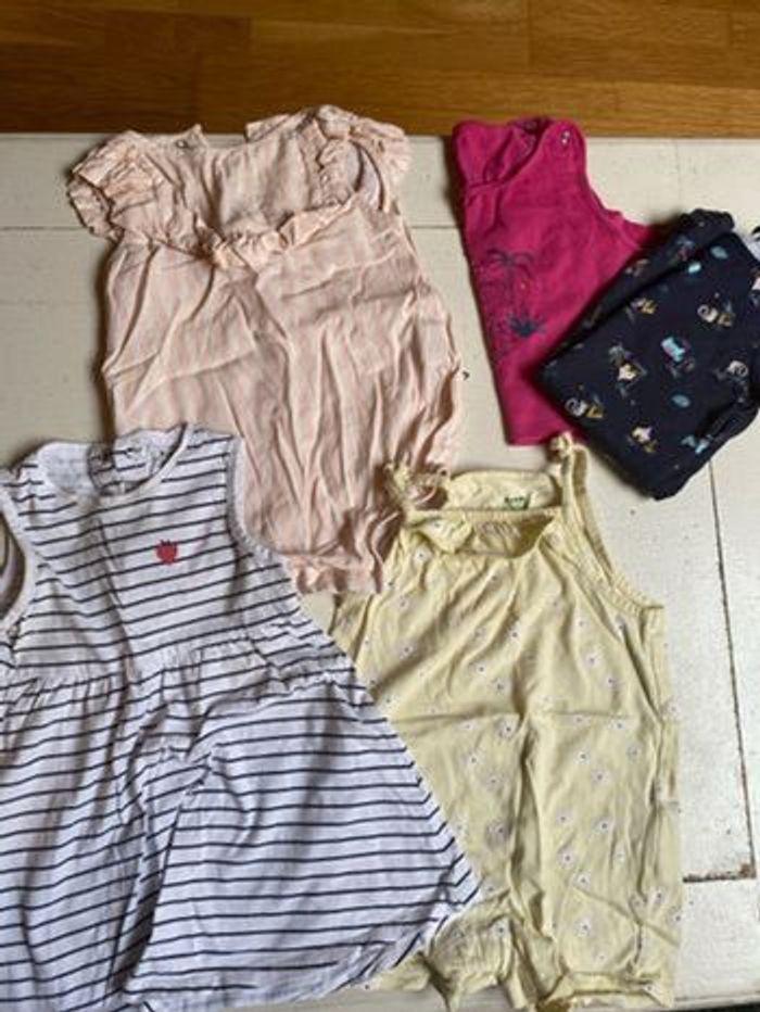 Lot de vêtement fille de 0 à 12 mois - photo numéro 7