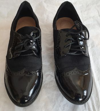 Chaussures style derbies noires
