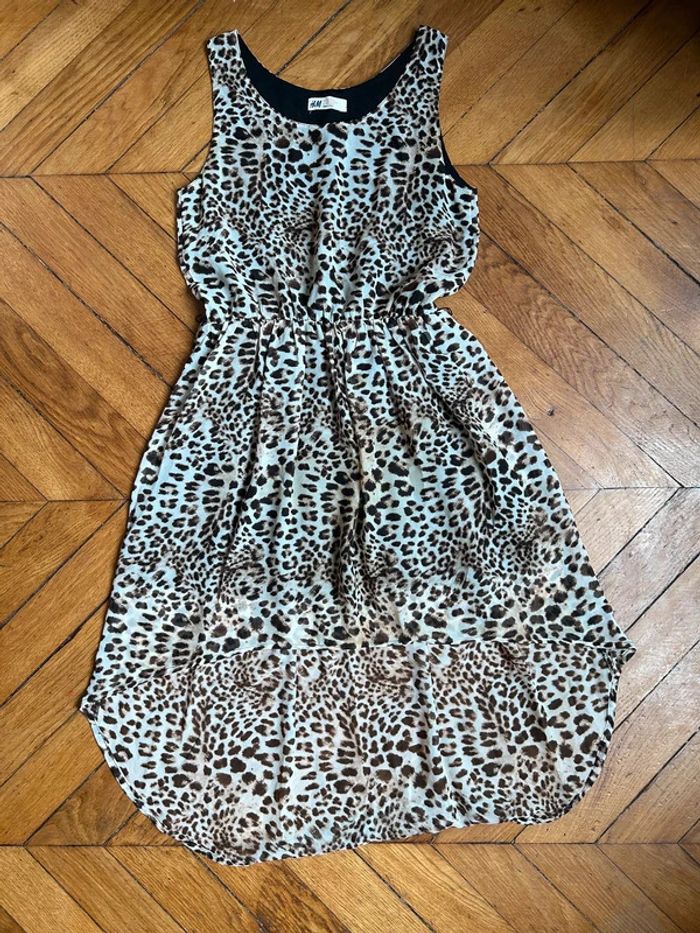 Neuve: magnifique robe Léopard taille 14 ans + - photo numéro 12