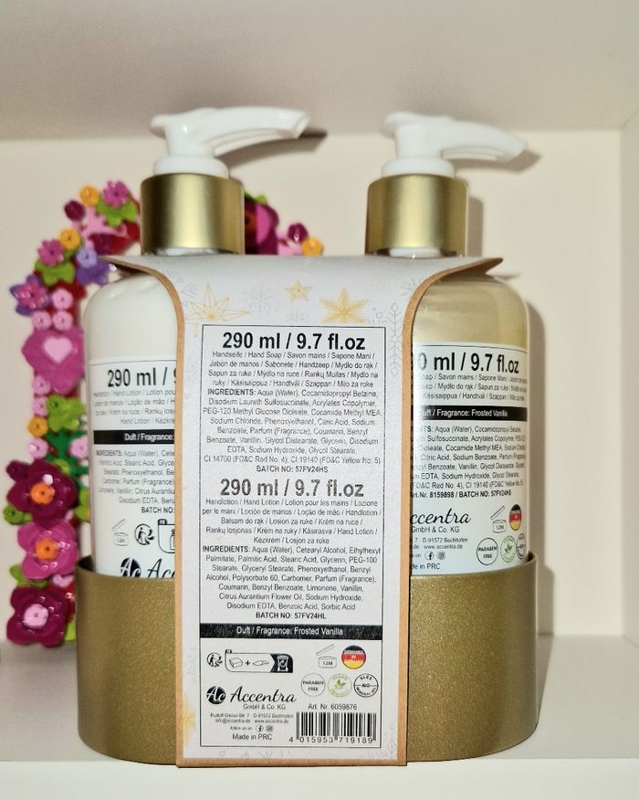 Lot soins des mains vanille accentra neuf - photo numéro 2