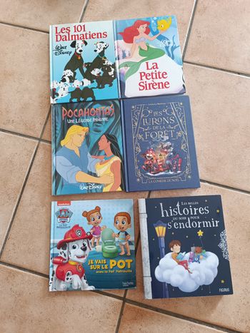 Livres enfants à déterminer 