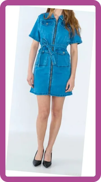 Robe en jean - Stretch - Neuve avec étiquette - Plusieurs tailles disponibles