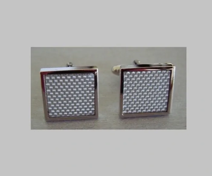Boutons de manchette carrés