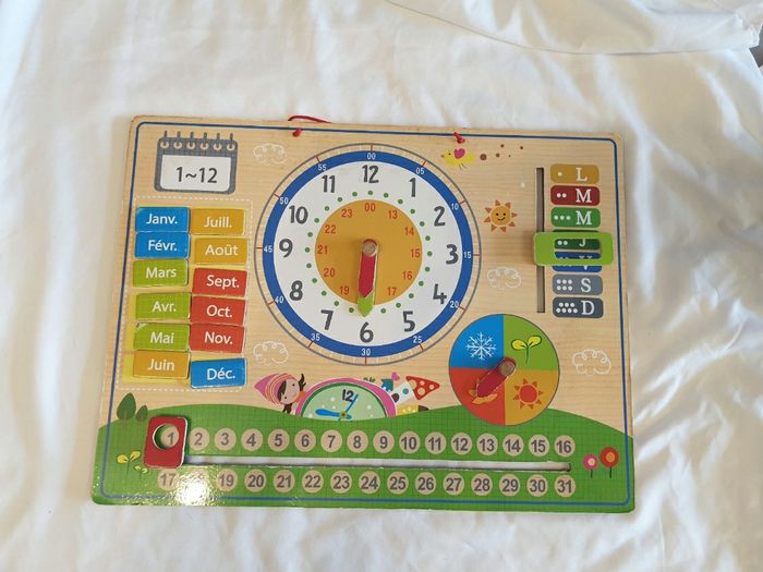 Calendrier bois
