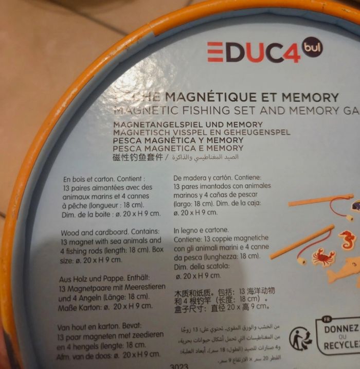 Jeux de pêche magnétique - photo numéro 3