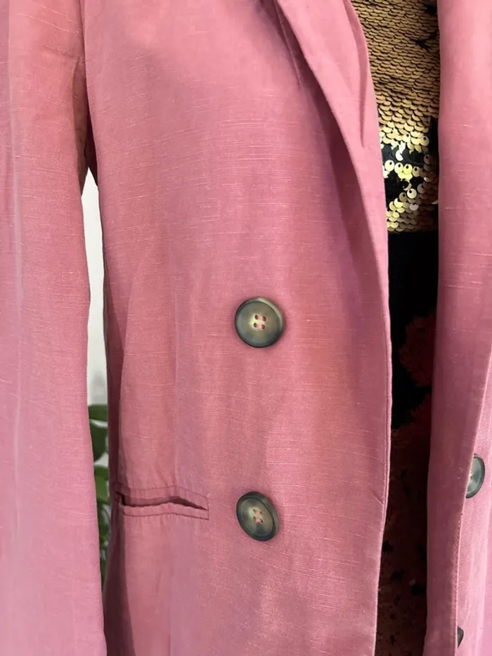 Veste blazer rose Promod - photo numéro 2