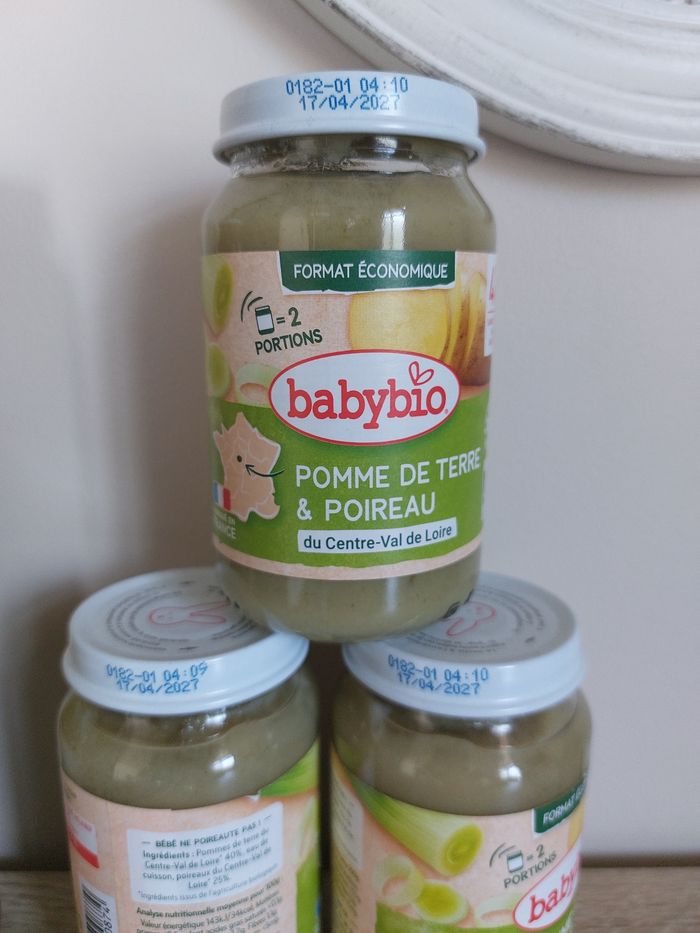 Lot petits pots bébé 4mois et + - photo numéro 3