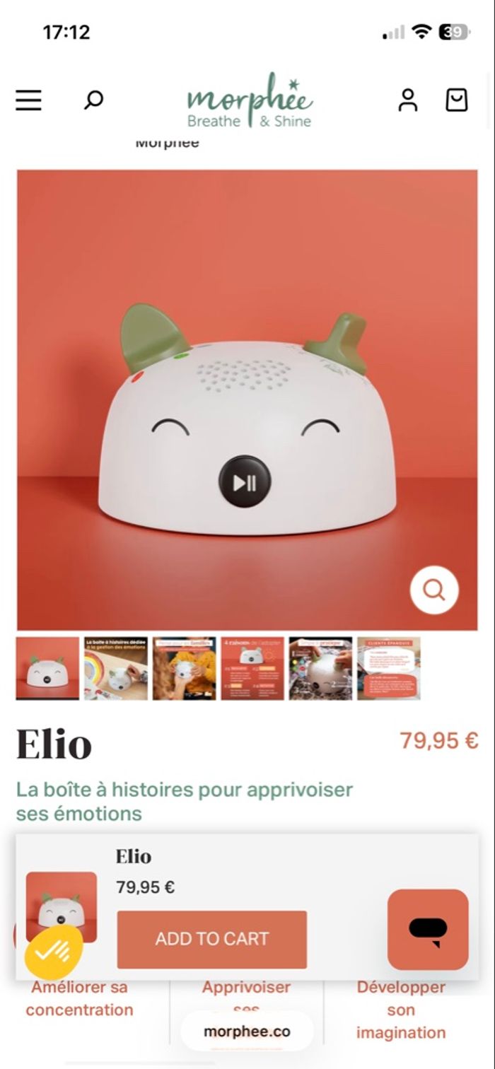 Boite a histoire morphe elio neuf - photo numéro 4