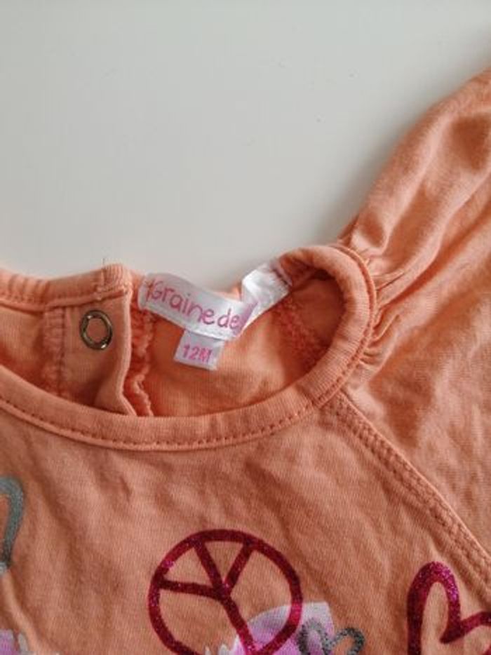 T-shirt orange - photo numéro 2