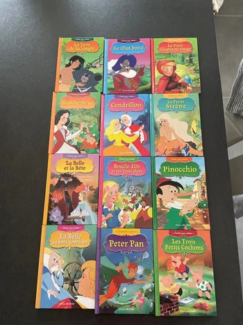 Collection album livre contes enfant école