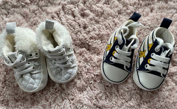 Lot de 2 petites paires de basket Kiabi