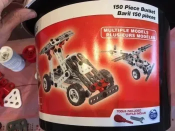 🔧 Meccano Junior 15104 – Baril complet