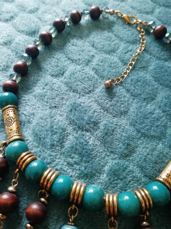 Collier fait main neuf - photo numéro 5