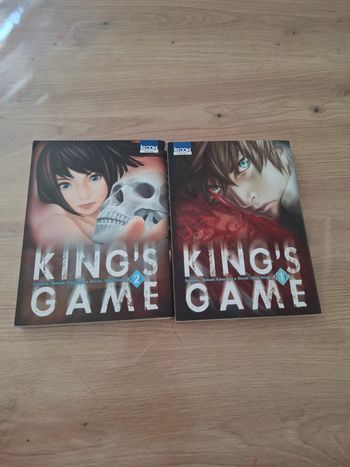 Manga king's game tome 1 et 2